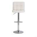 Ver imagem 5 de Kit 4 Banquetas Estofadas C/encosto P/cozinha Gir.branca