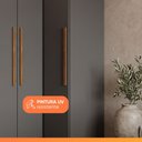 Ver imagem 6 de Guarda Roupas Modulado de Canto Madrid com 3 Portas Maxel