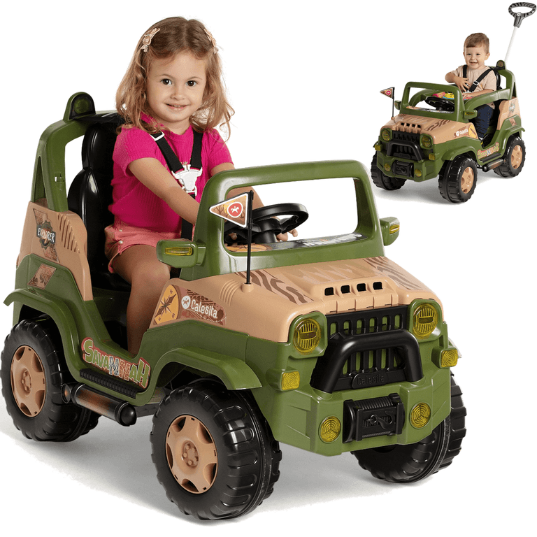 Carrinho de Passeio e Pedal Calesita Diipi Savannah Selva Carrinho de Passeio e Pedal Calesita Diipi Savannah Selva