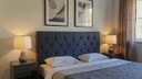 Ver imagem 1 de Cabeceira Estofada Cama de Casal Queen 1,60 X 55 Cm Modelo Paris Grafite