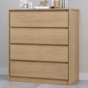 Ver imagem 1 de Cômoda Carla 4 Gavetas - Mx Móveis