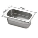 Ver imagem 2 de Cuba Gastronômica Em Inox GN 1/9x65 mm 590 ml Originais ZAHAV