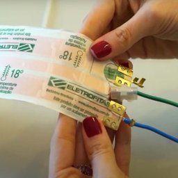 Kit Eletrofita 3 Vias 3 Metros 750V 20A + 12 Conectores - 4