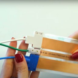 Kit Eletrofita 3 Vias 3 Metros 750V 20A + 12 Conectores - 5