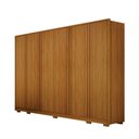 Ver imagem 2 de Guarda Roupa Casal Ares 6 Portas Cinamomo com Cômoda San Marino 8 Gavetas Cinamomo - Leifer