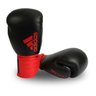 Luva Adidas Boxe/Muay Thai adidas Hybrid 100 - vermelho/Preta - Vermelho / Preto - 14oz - 1