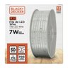 Fita Led Wire 127v 4000k 07w 700 Lúmens 8mm Rolo 50m Ip65 Black+decker - 1