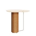 Ver imagem 2 de Mesa Lateral Dupla Living Off-white Imcal