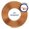 Tubo de Cobre Flexível 7/8" - Panqueca 15 Metros Cobresul - 1