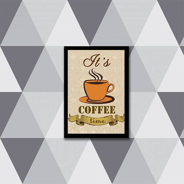 Quadro Decorativo It's Coffee Time - 1