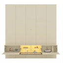 Ver imagem 5 de Estante para TV e Home Theater até 84 Polegadas com LED 100% MDF 222,5CMX250CM LED Realce Luminare