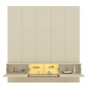 Ver imagem 5 de Estante para TV e Home Theater até 84 Polegadas com LED 100% MDF 222,5cmx250cm Led Realce Luminare