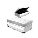 Ver imagem 1 de Box Baú e Aux + Colchão de Espuma Ortobom - Light Liso 88cm