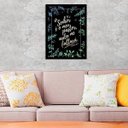 Ver imagem 2 de Quadro Decorativo Salmo 23 - O Senhor é Meu Pastor