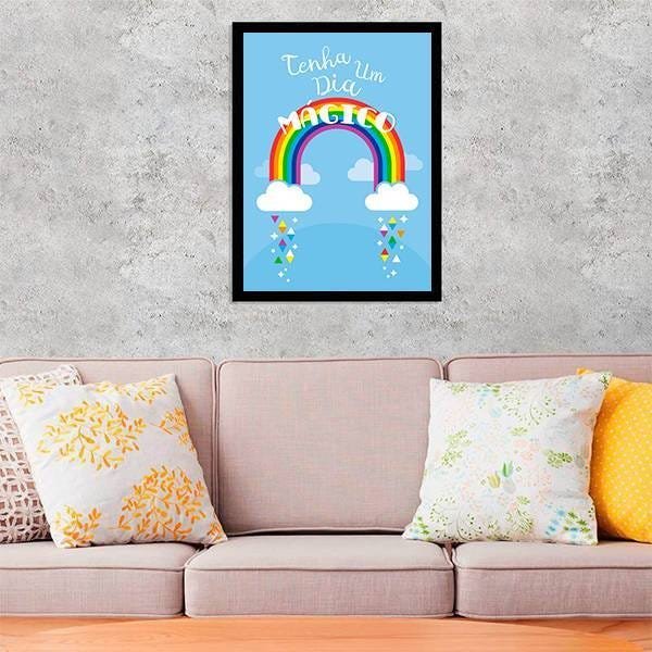 Quadro Decorativo Tenha Um Dia Mágico - 2