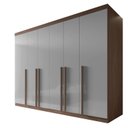 Ver imagem 3 de Guarda-Roupa Grande Casal 6 Portas 06 Gavetas 2,20m Frente 100% MDF Vermont