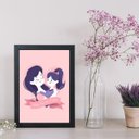 Ver imagem 2 de Quadro Desenho Feliz Dia Das Mães