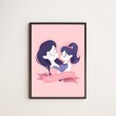 Ver imagem 1 de Quadro Desenho Feliz Dia Das Mães