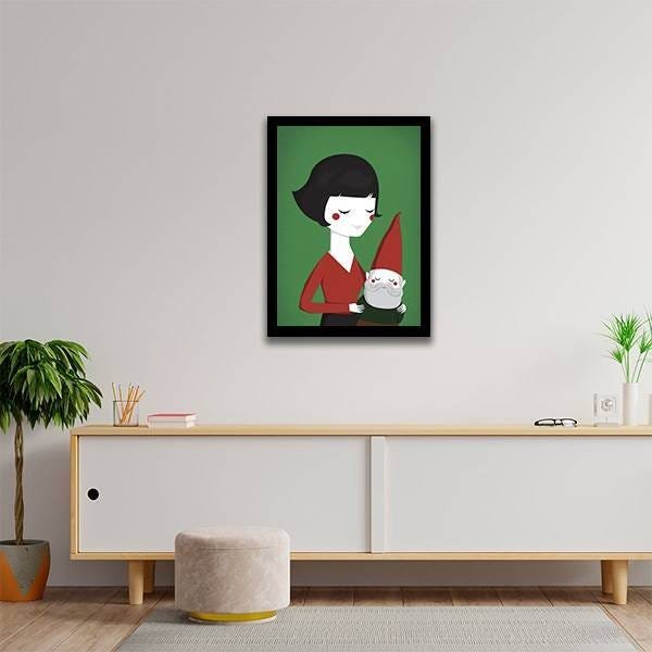 Quadro Decorativo Ilustração Amelie Poulain - 2