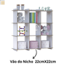 Nicho Organizador para Quarto Infantil Menino Brinquedos Mdf - 4