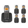 Telefone sem Fio Intelbras TS 5120 Viva-Voz 1,9 Ghz Dect 6.0 + 4 Ramal TS 5121 Viva-Voz 1,9 Ghz - 1