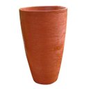 Ver imagem 1 de Vaso Planta 45x30 Oval Moderno Polietileno - TERRACOTA 016