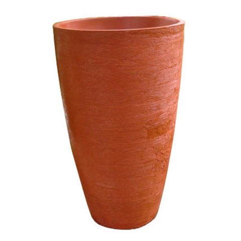 Vaso Planta 45x30 Oval Moderno Polietileno - TERRACOTA 016