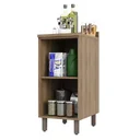 Ver imagem 2 de Balcão Cozinha 1 Porta 40 - Módulo Cozinha Mel - Luciane 1301:Pérola Off