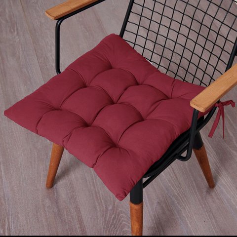 Almofada para Cadeira Futton Ox 40x40cm - Vinho