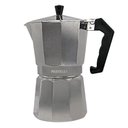 Ver imagem 1 de Cafeteira Italiana Moka Express Faz 6 ou 9 Xícaras Café Aluminio Quantidade:9 Xícaras