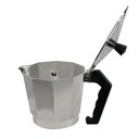 Ver imagem 5 de Cafeteira Italiana Moka Express Faz 6 ou 9 Xícaras Café Aluminio Quantidade:9 Xícaras