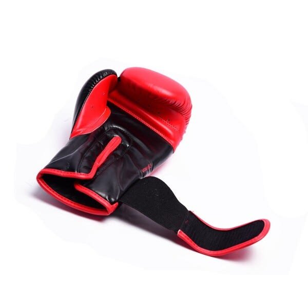 Luva de Boxe Muay Thai adidas Power Colors Vermelho/Preto - 14 Oz - 4