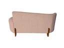 Ver imagem 4 de Namoradeira Sofá 02 Lugares Feijão Lounge Orgânica Boucle Rose