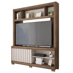 Estante Para TV até 65 Polegadas Bambam Marrom Caemmun - 2