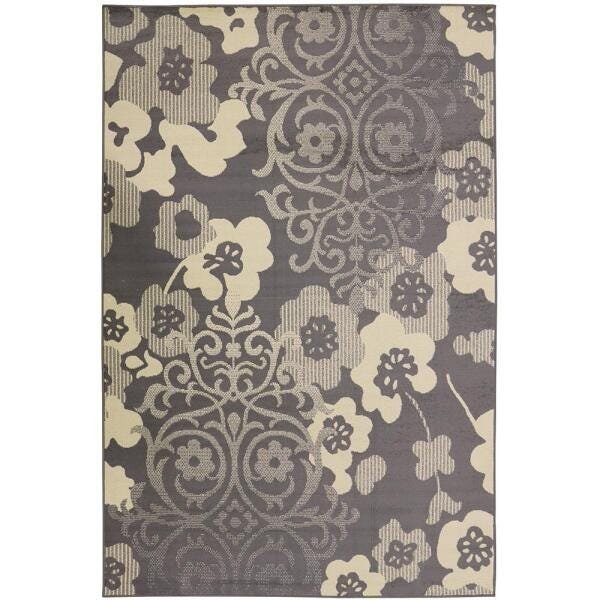Tapete para Sala Adana Floral 2,00x3,00 São Carlos - 1