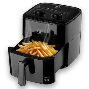 Fritadeira Elétrica Air Fryer 4,2l 1350w Mf1420 127v Preta Multi - Go252 Go252 Multi Home