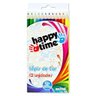 Lápis de Cor 12 Cores Redondo Happy Time Spiral Pack com 2 Unidades - 1