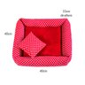 Cama Pet Pequena Simples Top 40cm x 40cm x 15cm Minnie Com Almofada Decorativa - 2