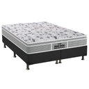 Ver imagem 1 de Cama Box King: Colchão Anatômico Probel D45/ep Guarda Costas Próextreme Plus + Base Crc Suede
