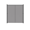 Ver imagem 3 de Armário Escritório Baixo 63cm X 36cm 2 Portas F5 Office Cor:cinza Sagrado com Preto
