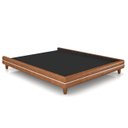 Ver imagem 2 de Cama Queen Base Box 160cm Many P02 Sintético Caramelo - Mpozenato