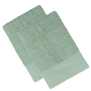 Ver imagem 1 de Kit 2 Toalha de Banho Capri Atlântica 100% Algodão Banhão 75x1,50 Cor:verde Sutil