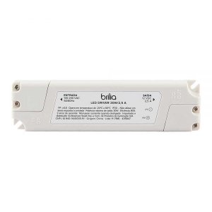 Driver 12V 30W 2,5A IP20 435847 - Brilia