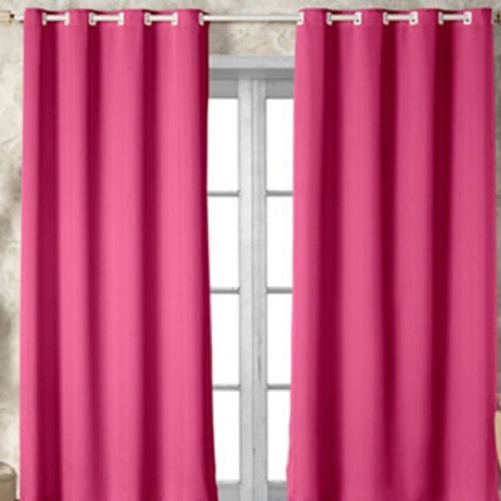 Cortina Roma Pink 2.00m X 1.40m para Janela Sala Quarto Cozinha Parede Decoração