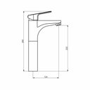 Ver imagem 3 de Torneira Banheiro Misturador Monocomando Alto - LED