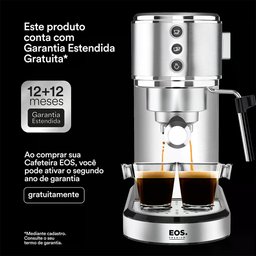 Cafeteira Expresso 3 em 1 EOS ECF01EC Inox 220V - 2