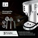 Ver imagem 5 de Cafeteira Expresso 3 em 1 EOS ECF01EC Inox 220V