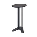 Ver imagem 3 de Mesa de Canto Tb604 60cm 100% Mdf Preto Fosco Dalla Costa