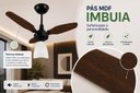 Ver imagem 5 de Ventilador Teto Venti-Delta Eco Ventus Inverter 55W Controle Remoto Bivolt Preto Imbuia