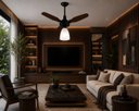 Ver imagem 4 de Ventilador Teto Venti-Delta Eco Ventus Inverter 55W Controle Remoto Bivolt Preto Imbuia